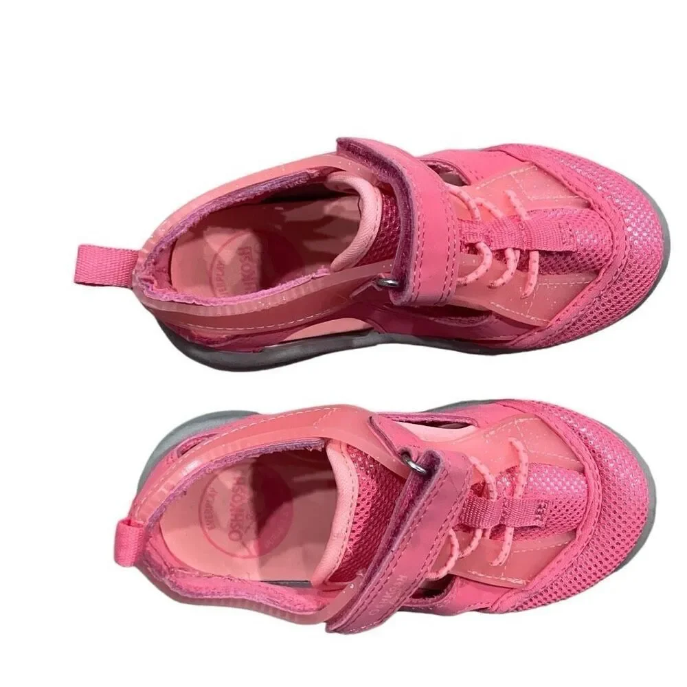 Osh Kosh B'gosh Toddler Girl's Ever Play Sandals Hot Pink Sparkle Size:8